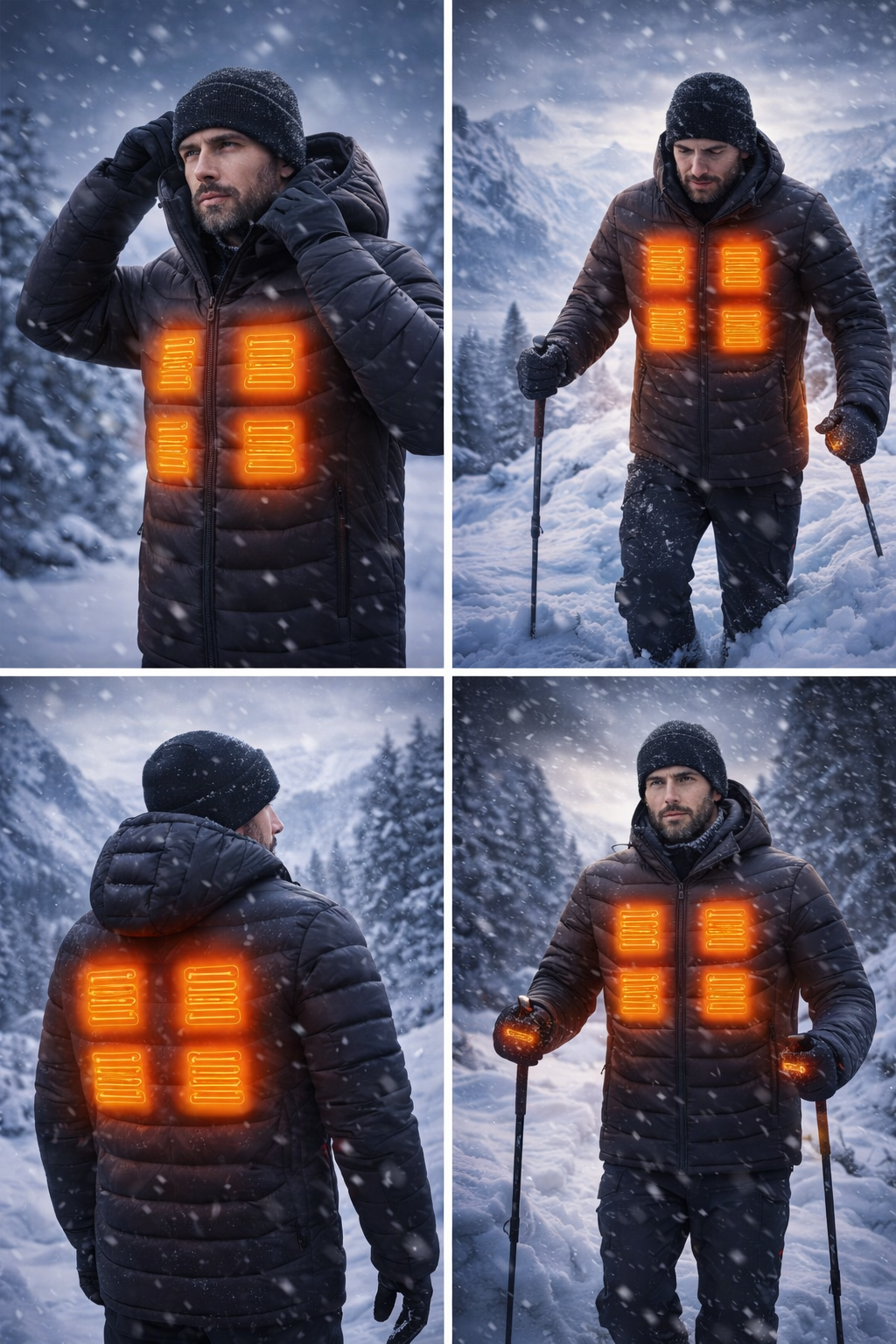 Doudoune Chauffante Intelligente Unisexe